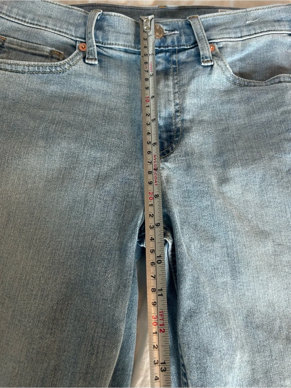 GAP Light Baby Boot Mid Rise Blue Jeans - Women